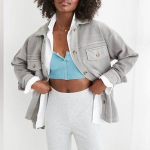 Aerie luxe trucker jacket